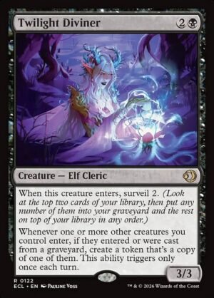 Twilight Diviner - Foil<br /><span class="collector-number">Collector No. 122</span>