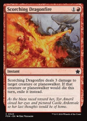 Scorching Dragonfire<br /><span class="collector-number">Collector No. 545</span>