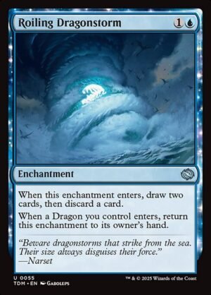 Roiling Dragonstorm<br /><span class="collector-number">Collector No. 55</span>