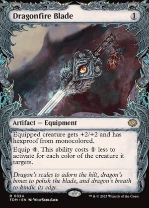 Dragonfire Blade<br /><span class="collector-number">Collector No. 324</span>