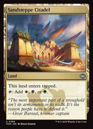 Sandsteppe Citadel - Foil<br /><span class="collector-number">Collector No. 266</span>