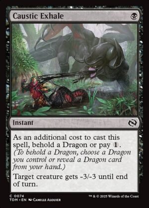 Caustic Exhale - Foil<br /><span class="collector-number">Collector No. 74</span>
