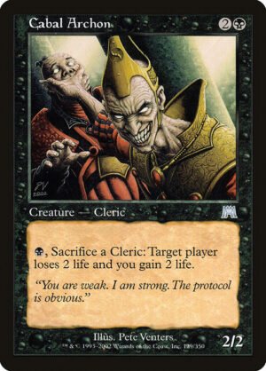 Cabal Archon - Foil<br /><span class="collector-number">Collector No. 129</span>