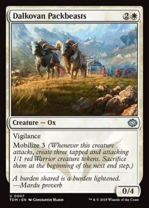 Dalkovan Packbeasts<br /><span class="collector-number">Collector No. 7</span>