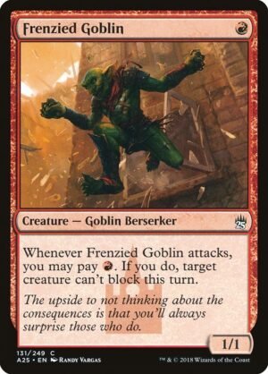 Frenzied Goblin - Foil<br /><span class="collector-number">Collector No. 131</span>
