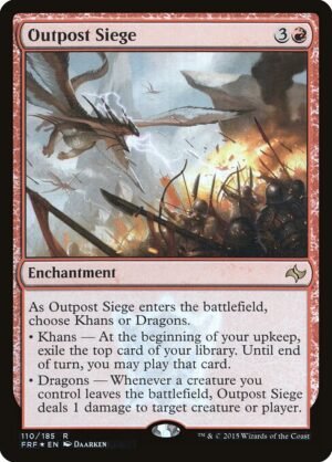 Outpost Siege - Foil<br /><span class="collector-number">Collector No. 110★</span>