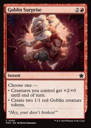 Goblin Surprise - Foil<br /><span class="collector-number">Collector No. 200</span>