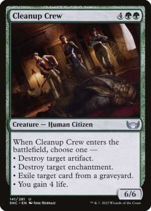 Cleanup Crew - Foil<br /><span class="collector-number">Collector No. 141</span>