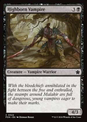 Highborn Vampire<br /><span class="collector-number">Collector No. 522</span>