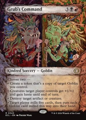 Grub's Command - Foil<br /><span class="collector-number">Collector No. 340</span>