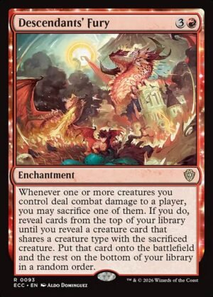 Descendants' Fury<br /><span class="collector-number">Collector No. 93</span>