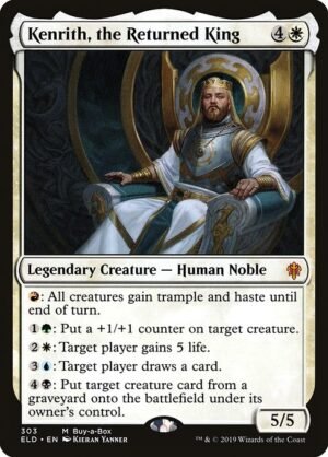 Kenrith, the Returned King<br /><span class="collector-number">Collector No. 303</span>