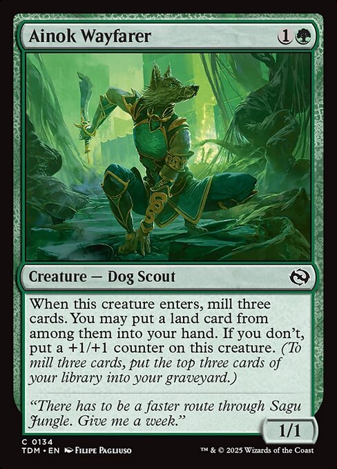 Ainok Wayfarer<br /><span class="collector-number">Collector No. 134</span>