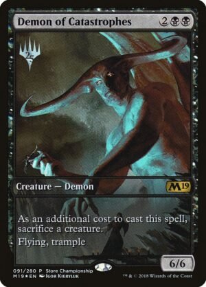 Demon of Catastrophes - Foil<br /><span class="collector-number">Collector No. 91</span>