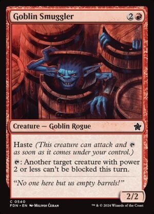 Goblin Smuggler<br /><span class="collector-number">Collector No. 540</span>