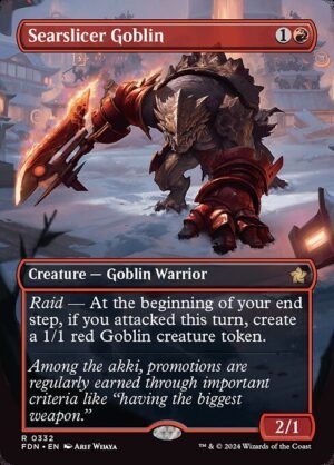 Searslicer Goblin - Foil<br /><span class="collector-number">Collector No. 332</span>