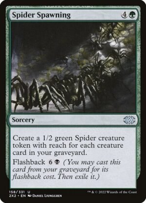 Spider Spawning - Foil<br /><span class="collector-number">Collector No. 158</span>