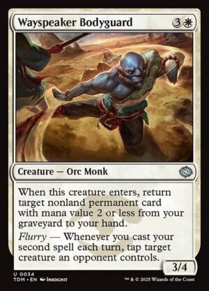 Wayspeaker Bodyguard<br /><span class="collector-number">Collector No. 34</span>