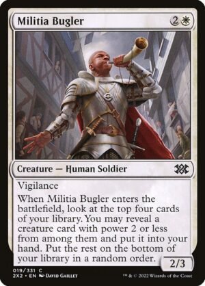 Militia Bugler - Foil<br /><span class="collector-number">Collector No. 19</span>