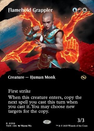Flamehold Grappler - Foil<br /><span class="collector-number">Collector No. 359</span>