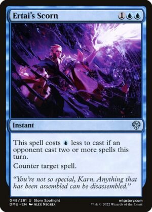 Ertai's Scorn - Foil<br /><span class="collector-number">Collector No. 48</span>