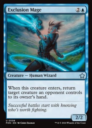 Exclusion Mage<br /><span class="collector-number">Collector No. 508</span>