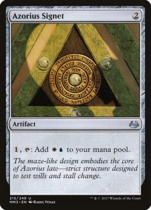 Azorius Signet - Foil<br /><span class="collector-number">Collector No. 215</span>