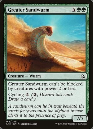 Greater Sandwurm<br /><span class="collector-number">Collector No. 168</span>