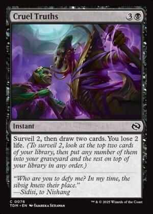 Cruel Truths - Foil<br /><span class="collector-number">Collector No. 76</span>