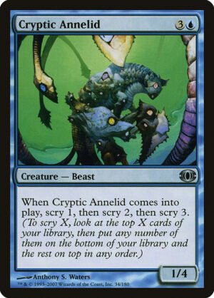 Cryptic Annelid - Foil<br /><span class="collector-number">Collector No. 34</span>