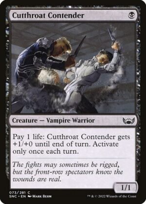 Cutthroat Contender - Foil<br /><span class="collector-number">Collector No. 73</span>