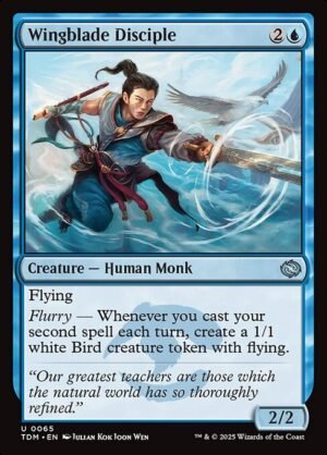 Wingblade Disciple - Foil<br /><span class="collector-number">Collector No. 65</span>