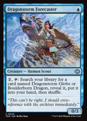 Dragonstorm Forecaster - Foil<br /><span class="collector-number">Collector No. 43</span>