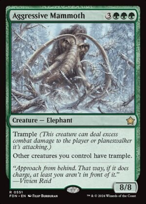 Aggressive Mammoth<br /><span class="collector-number">Collector No. 551</span>