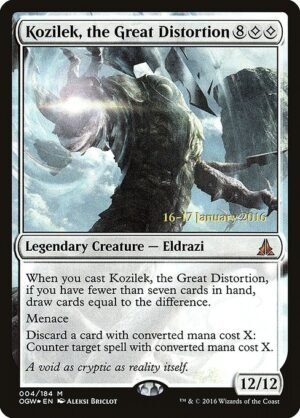 Kozilek, the Great Distortion - Foil<br /><span class="collector-number">Collector No. 4s</span>
