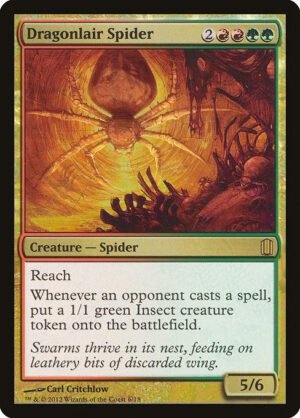 Dragonlair Spider - Foil<br /><span class="collector-number">Collector No. 6</span>