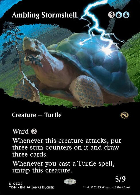Ambling Stormshell<br /><span class="collector-number">Collector No. 332</span>