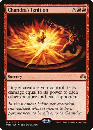Chandra's Ignition - Foil<br /><span class="collector-number">Collector No. 137</span>