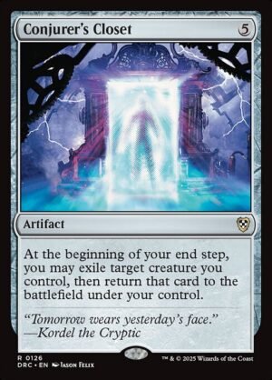 Conjurer's Closet<br /><span class="collector-number">Collector No. 126</span>