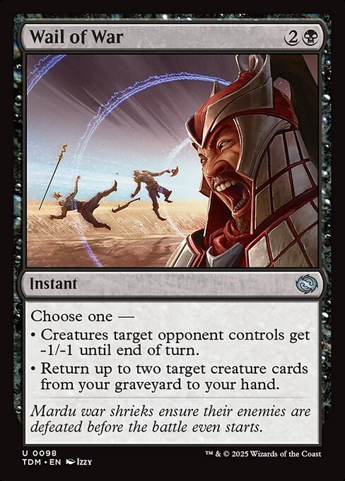 Wail of War<br /><span class="collector-number">Collector No. 98</span>