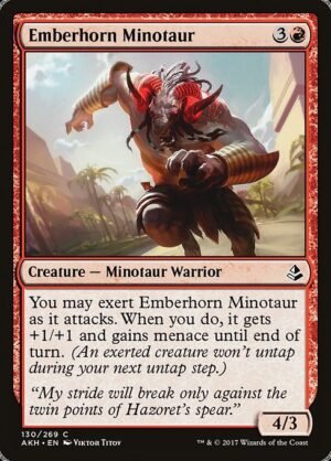 Emberhorn Minotaur<br /><span class="collector-number">Collector No. 130</span>
