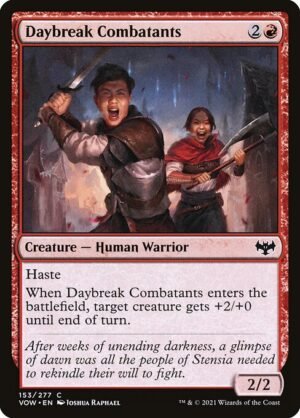 Daybreak Combatants - Foil<br /><span class="collector-number">Collector No. 153</span>