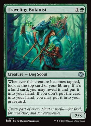 Traveling Botanist - Foil<br /><span class="collector-number">Collector No. 164</span>