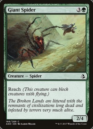 Giant Spider<br /><span class="collector-number">Collector No. 166</span>