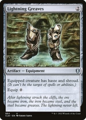 Lightning Greaves<br /><span class="collector-number">Collector No. 864</span>