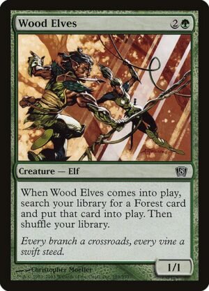Wood Elves - Foil<br /><span class="collector-number">Collector No. 289★</span>