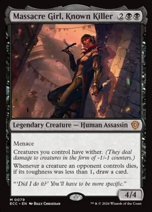 Massacre Girl, Known Killer<br /><span class="collector-number">Collector No. 79</span>
