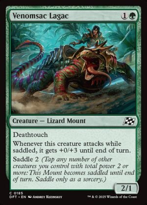 Venomsac Lagac<br /><span class="collector-number">Collector No. 185</span>