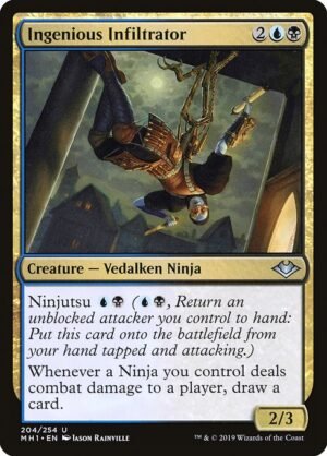 Ingenious Infiltrator - Foil<br /><span class="collector-number">Collector No. 204</span>