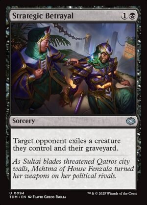 Strategic Betrayal - Foil<br /><span class="collector-number">Collector No. 94</span>